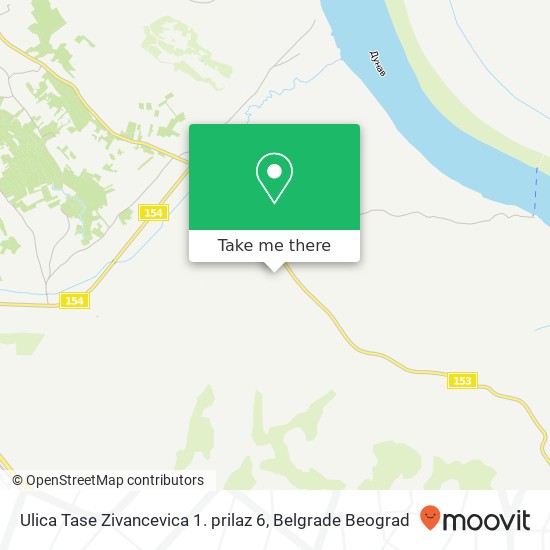 Ulica Tase Zivancevica 1. prilaz 6 mapa