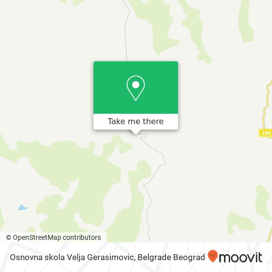 Osnovna skola Velja Gerasimovic mapa