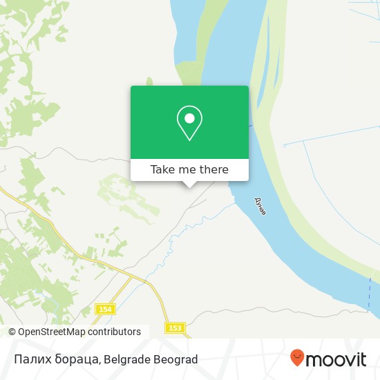 Палих бораца mapa