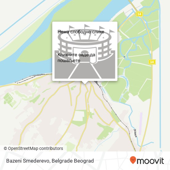 Bazeni Smederevo mapa