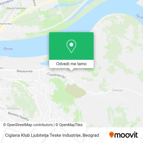 Ciglana Klub Ljubitelja Teske Industrije mapa