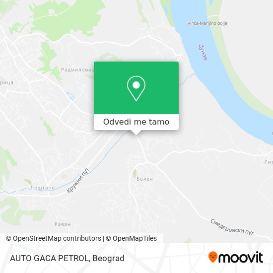 AUTO GACA PETROL mapa