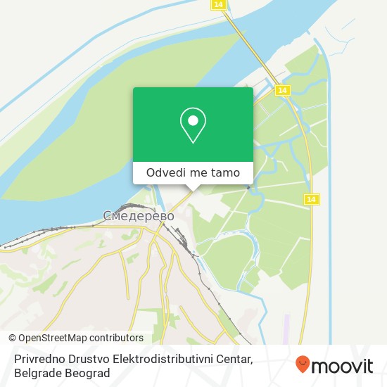 Privredno Drustvo Elektrodistributivni Centar mapa