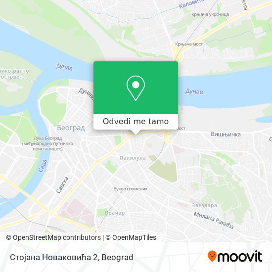 Стојана Новаковића 2 mapa