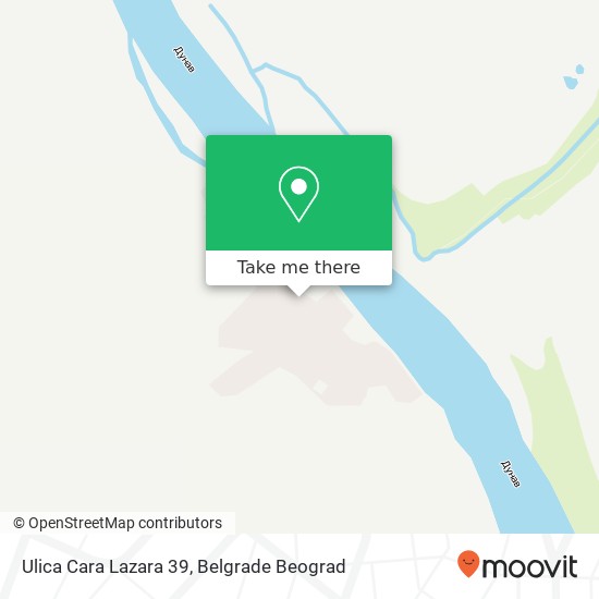 Ulica Cara Lazara 39 mapa