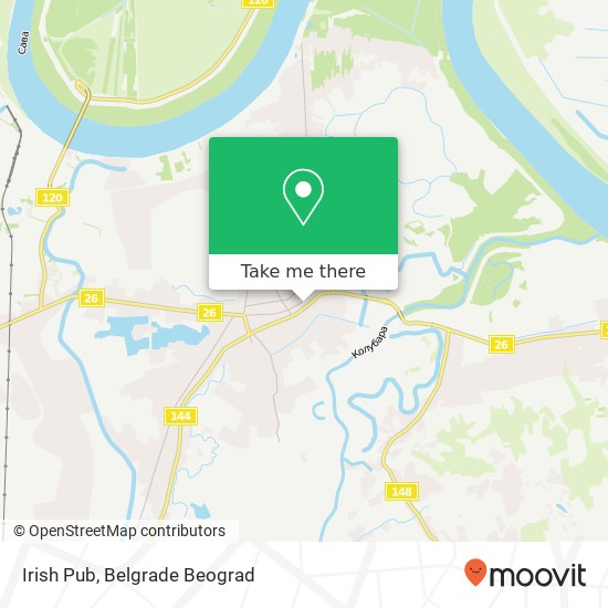 Irish Pub mapa