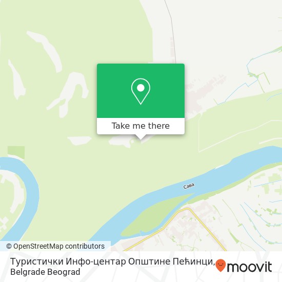 Туристички Инфо-центар Општине Пећинци mapa