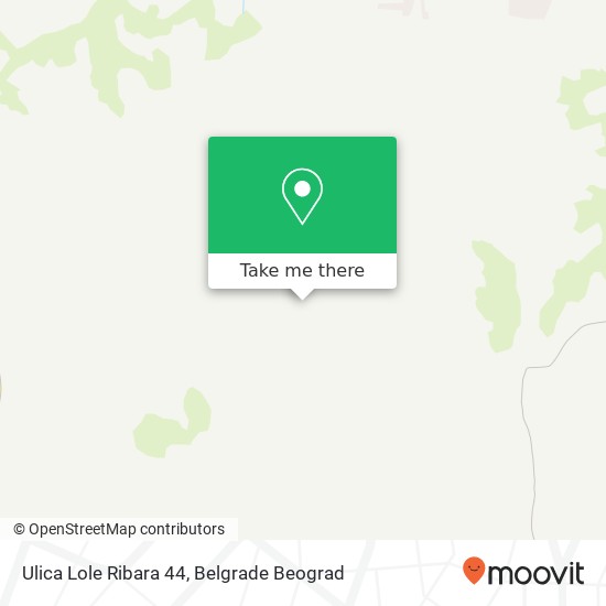 Ulica Lole Ribara 44 mapa