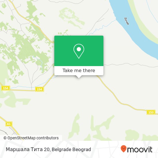 Маршала Тита 20 mapa