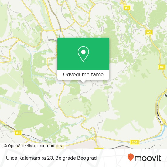 Ulica Kalemarska 23 mapa