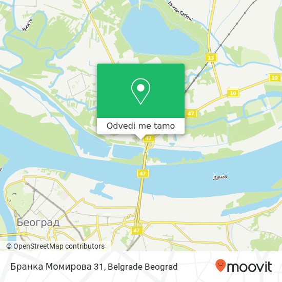 Бранка Момирова 31 mapa