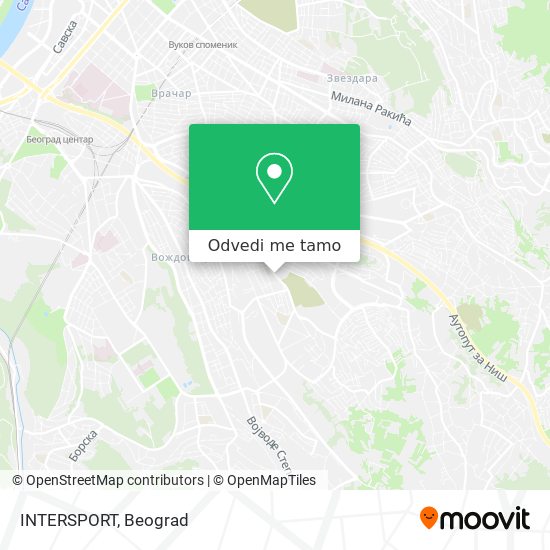 INTERSPORT mapa