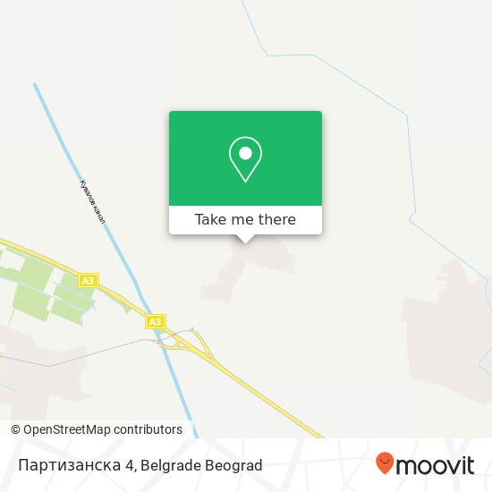 Партизанска 4 mapa