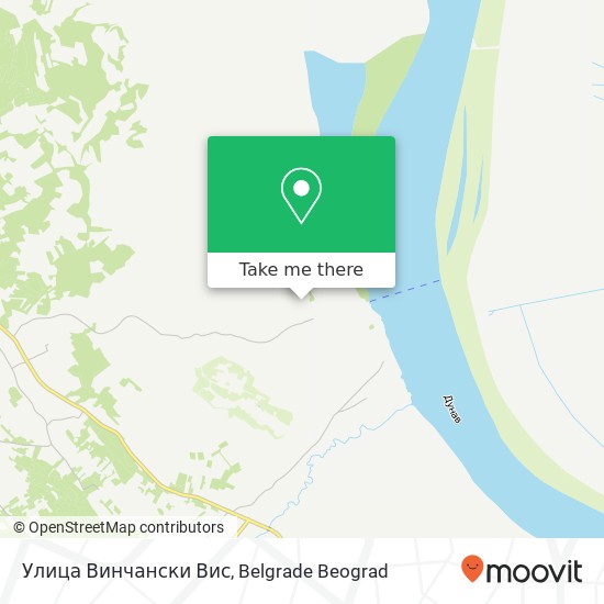 Улица Винчански Вис mapa