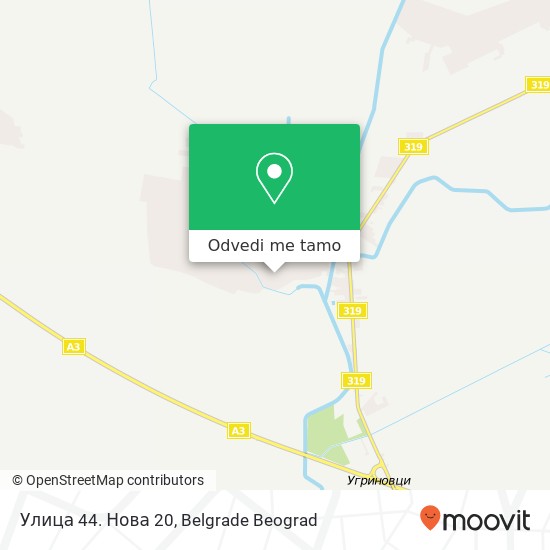 Улица 44. Нова 20 mapa