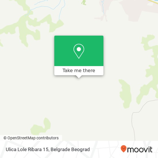 Ulica Lole Ribara 15 mapa