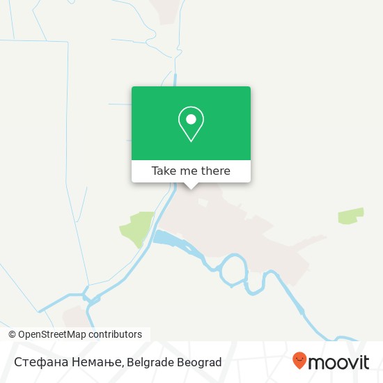 Стефана Немање mapa