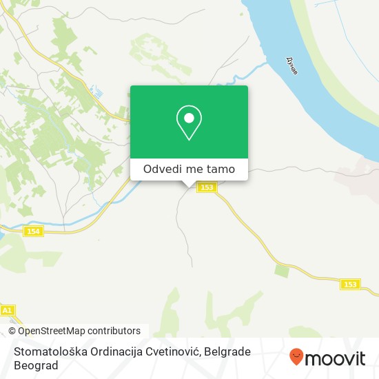 Stomatološka Ordinacija Cvetinović mapa