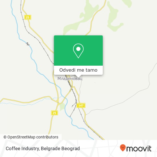 Coffee Industry mapa