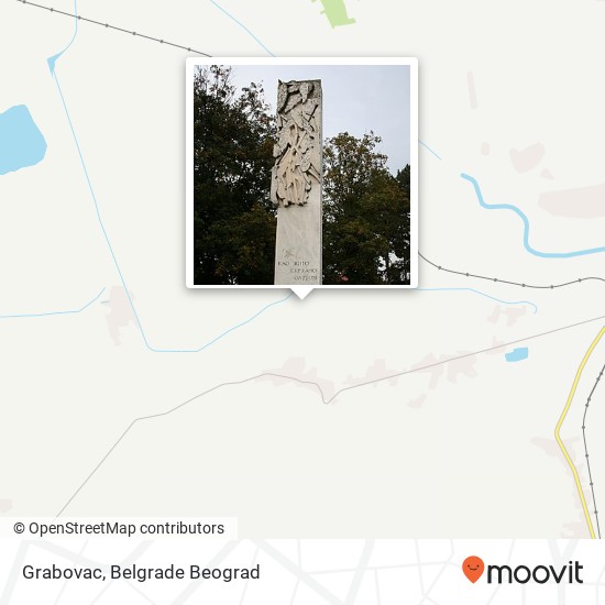 Grabovac mapa