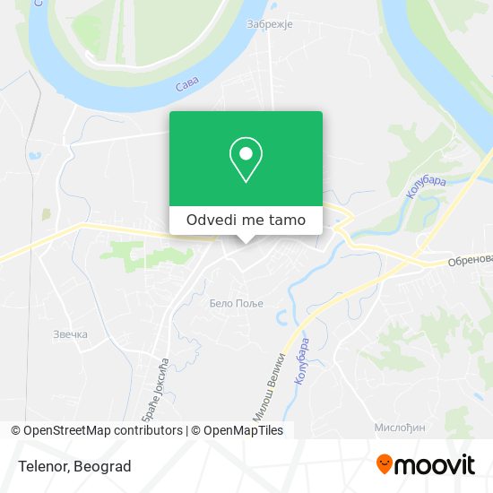 Telenor mapa