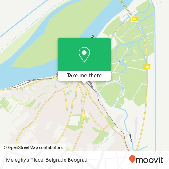 Meleghy's Place mapa