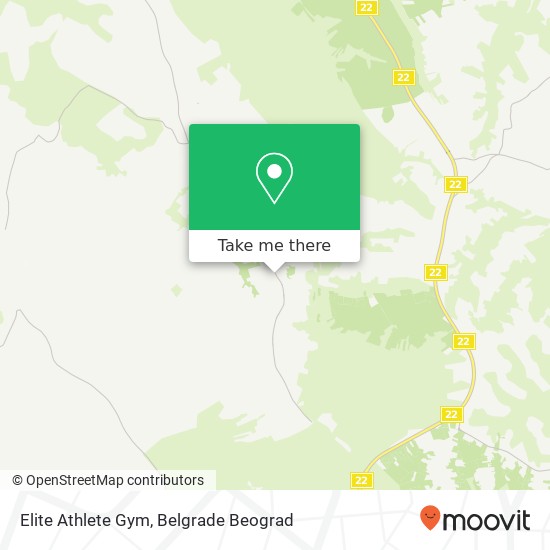 Elite Athlete Gym mapa