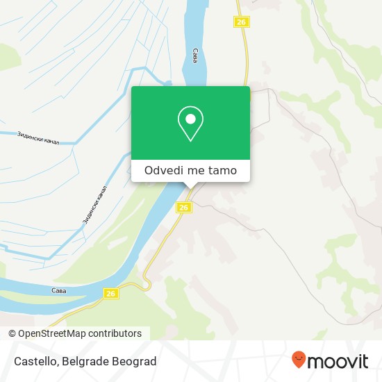 Castello mapa