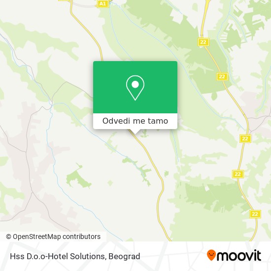 Hss D.o.o-Hotel Solutions mapa