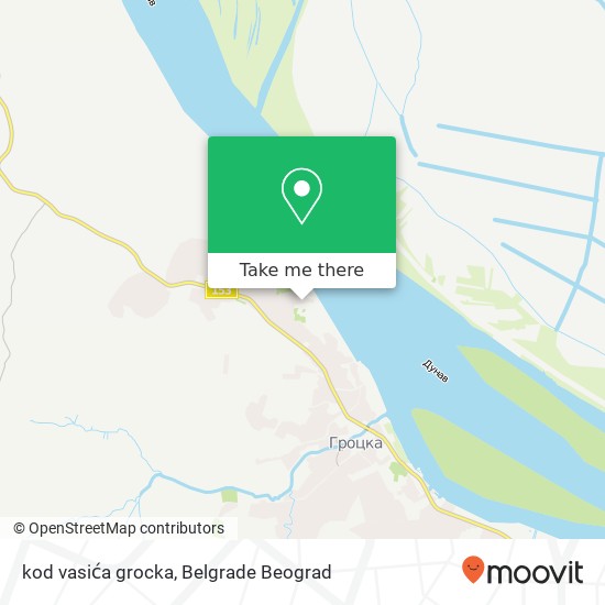 kod vasića grocka mapa