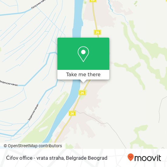 Ćifov office - vrata straha mapa