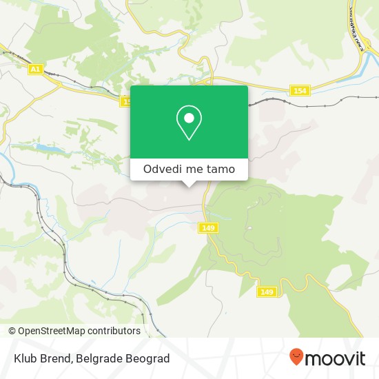 Klub Brend mapa