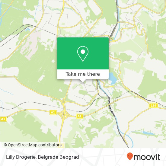 Lilly Drogerie mapa