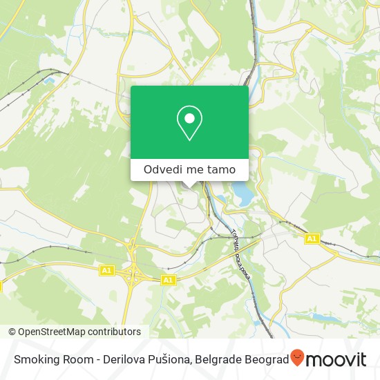 Smoking Room - Derilova Pušiona mapa