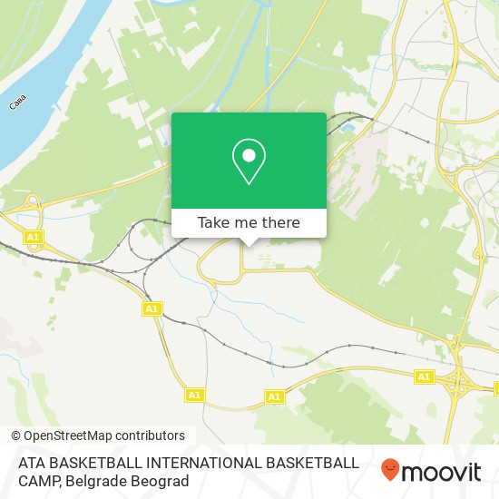 ATA BASKETBALL INTERNATIONAL BASKETBALL CAMP mapa