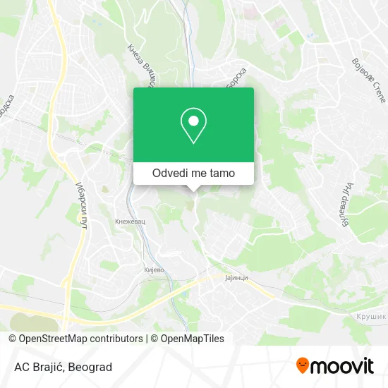 AC Brajić mapa
