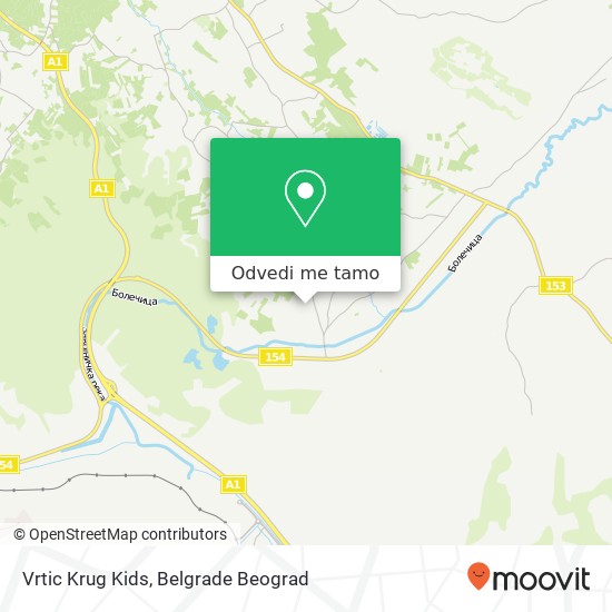 Vrtic Krug Kids mapa