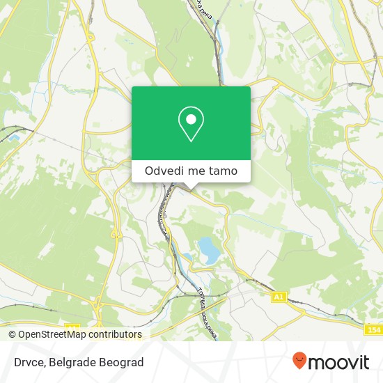 Drvce mapa