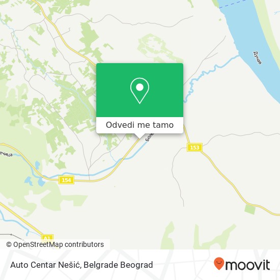 Auto Centar Nešić mapa