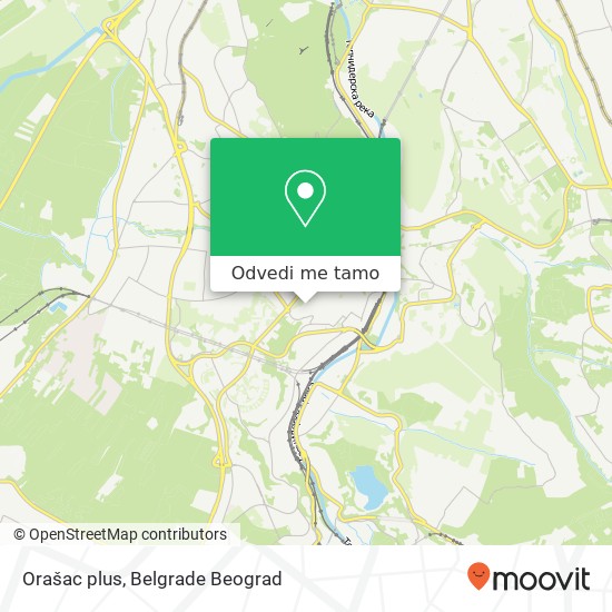 Orašac plus mapa