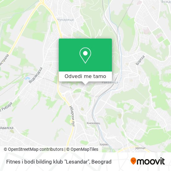 Fitnes i bodi bilding klub "Lesandar" mapa