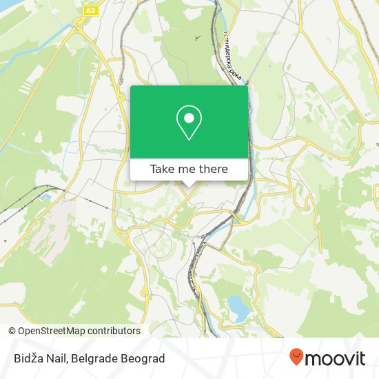 Bidža Nail mapa