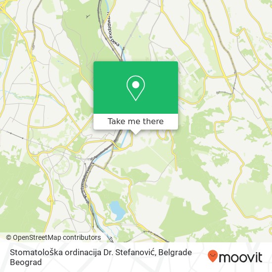 Stomatološka ordinacija Dr. Stefanović mapa