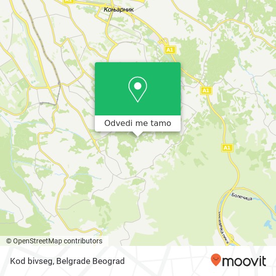 Kod bivseg mapa