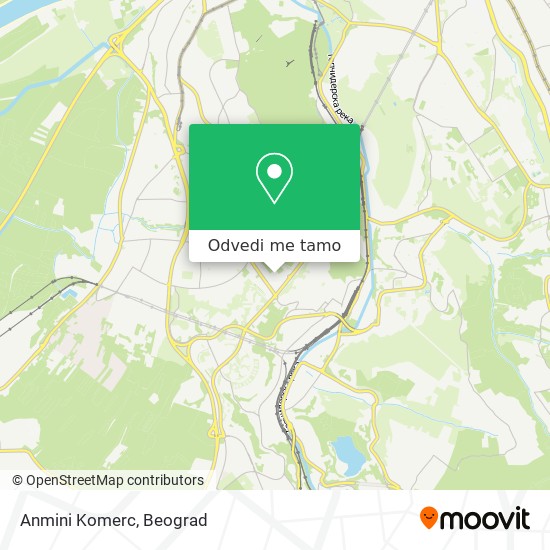 Anmini Komerc mapa