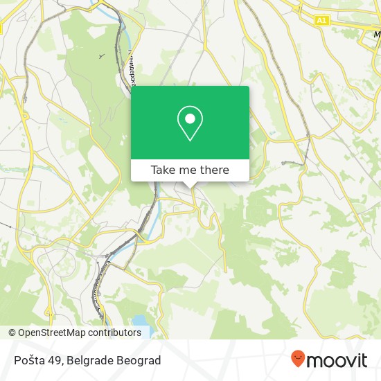 Pošta 49 mapa