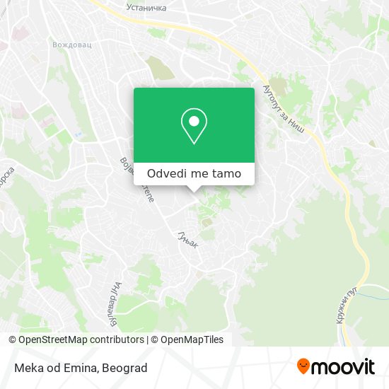 Meka od Emina mapa