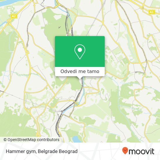 Hammer gym mapa