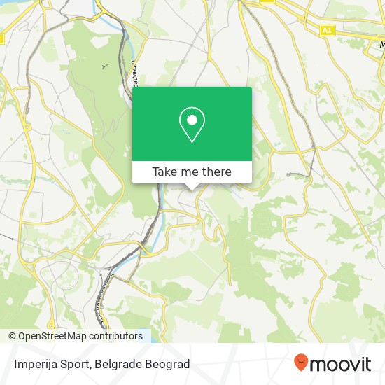 Imperija Sport mapa