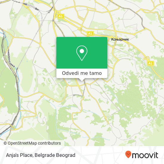 Anja's Place mapa